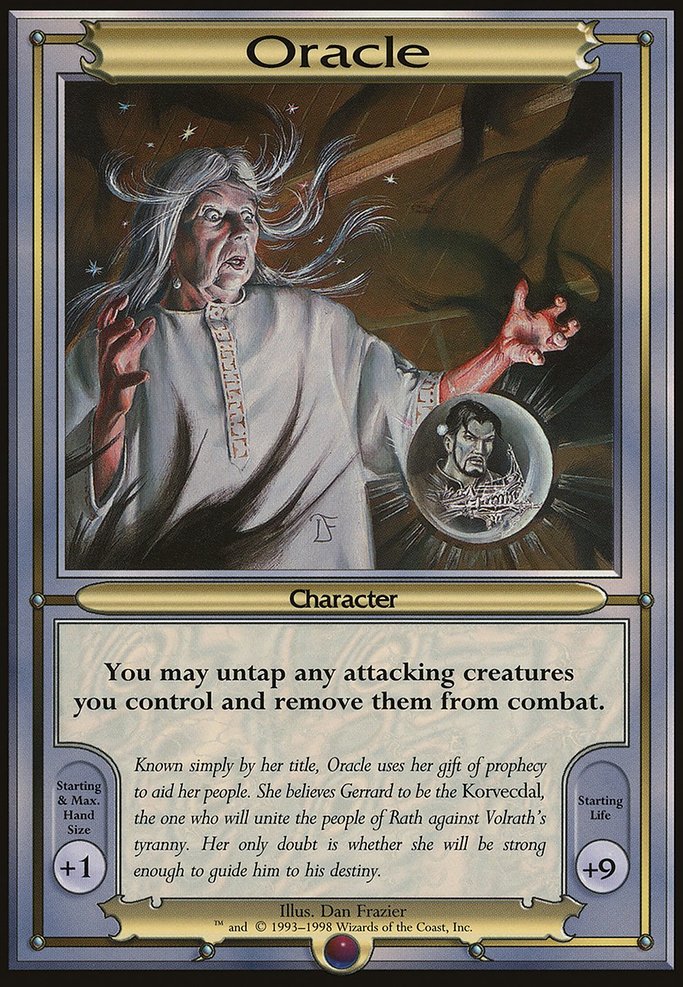 Oracle, Vanguard Series #304, Magic: The Gathering card