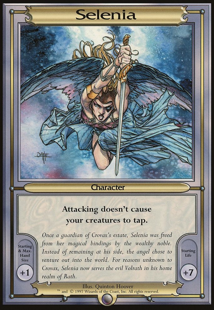 Selenia, Vanguard Series #206, Magic: The Gathering card