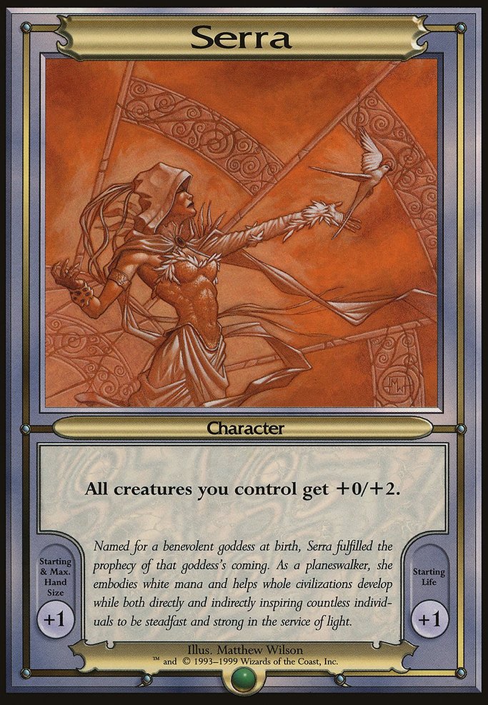 Serra, Vanguard Series #404, Magic: The Gathering card