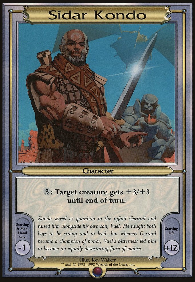 Sidar Kondo, Vanguard Series #306, Magic: The Gathering card