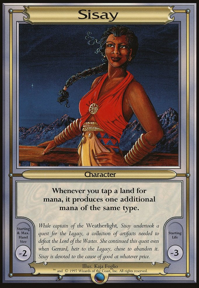 Sisay, Vanguard Series #106, Magic: The Gathering card
