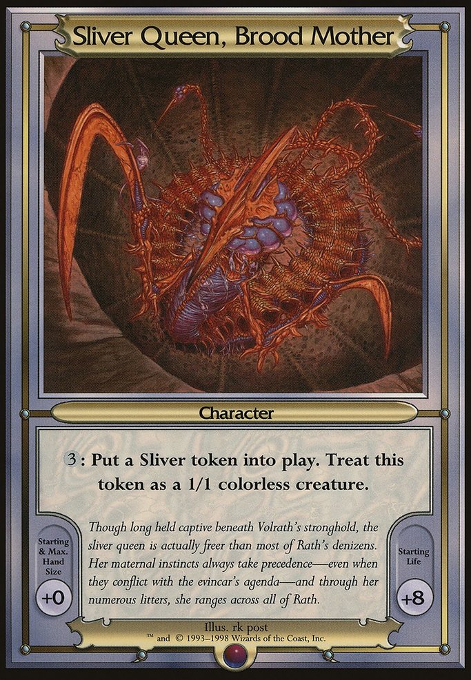Sliver Queen, Brood Mother, Vanguard Series #307, Magic: The Gathering card