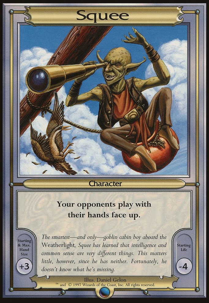 Squee, Vanguard Series #107, Magic: The Gathering card
