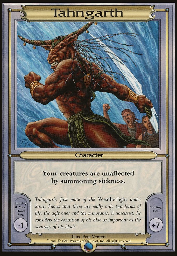 Tahngarth, Vanguard Series #108, Magic: The Gathering card