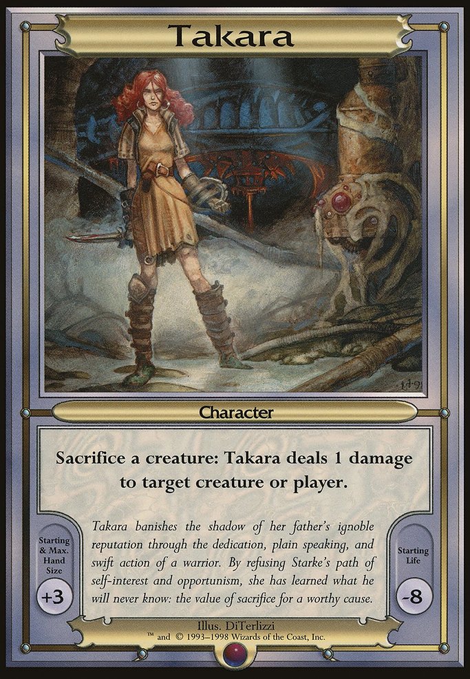 Takara, Vanguard Series #308, Magic: The Gathering card