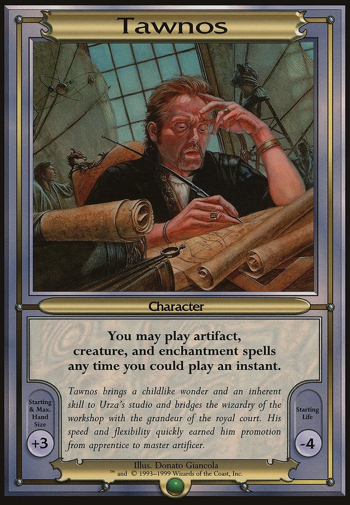 Tawnos, Vanguard Series #405, Magic: The Gathering card