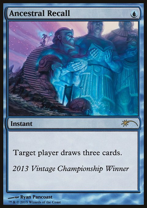 Ancestral Recall, Vintage Championship #2013, Magic: The Gathering card