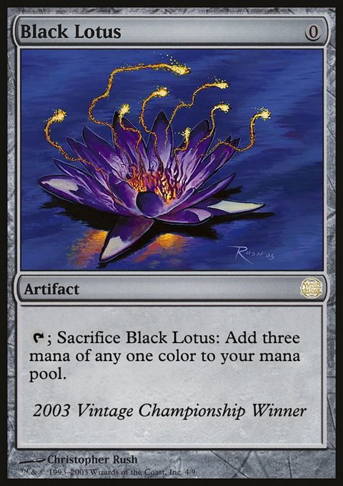 Black Lotus, Vintage Championship #2003, Magic: The Gathering card