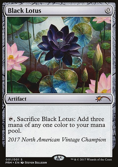 Black Lotus, Vintage Championship #2017NA, Magic: The Gathering card