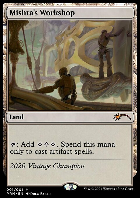 Mishra's Workshop, Vintage Championship #2020C, Magic: The Gathering card