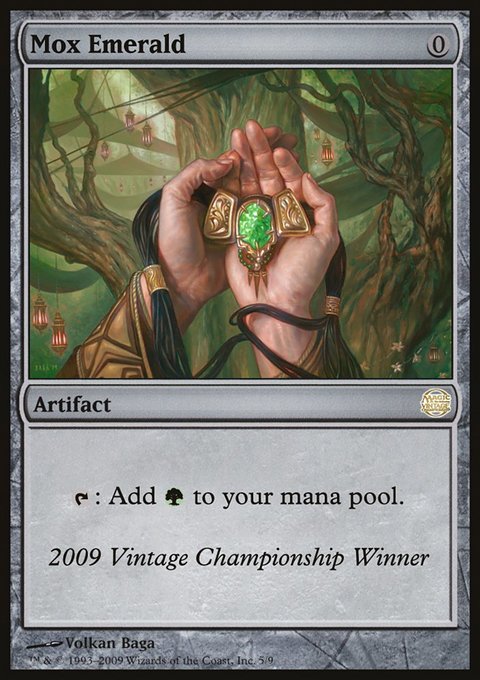 Mox Emerald, Vintage Championship #2009, Magic: The Gathering card