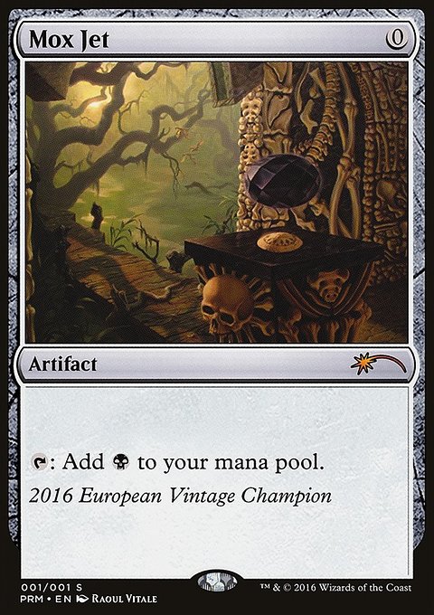 Mox Jet, Vintage Championship #2016EU, Magic: The Gathering card