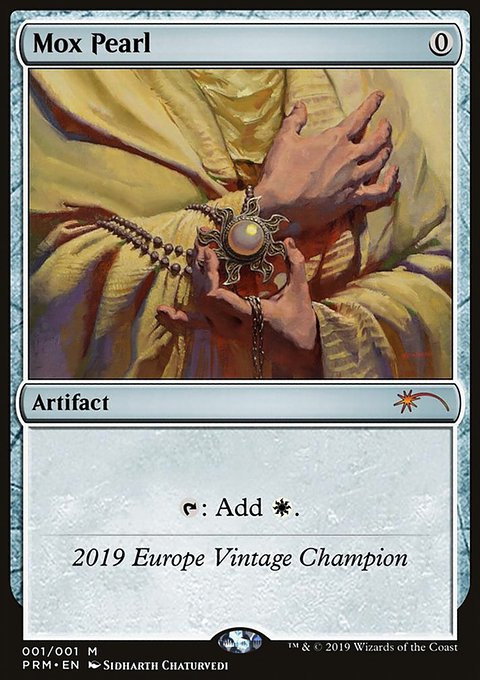 Mox Pearl, Vintage Championship #2019, Magic: The Gathering card