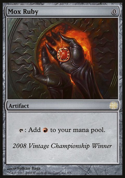 Mox Ruby, Vintage Championship #2008, Magic: The Gathering card