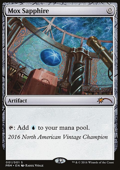 Mox Sapphire, Vintage Championship #2016NA, Magic: The Gathering card