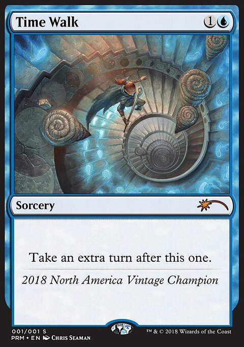 Time Walk, Vintage Championship #2018NA, Magic: The Gathering card