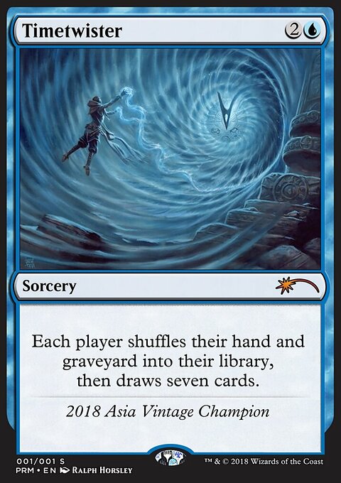 Timetwister, Vintage Championship #2018A, Magic: The Gathering card
