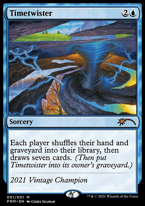 Timetwister, Vintage Championship #2021B, Magic: The Gathering card