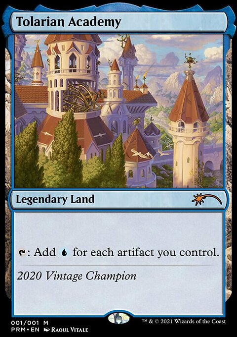 Tolarian Academy, Vintage Championship #2020A, Magic: The Gathering card
