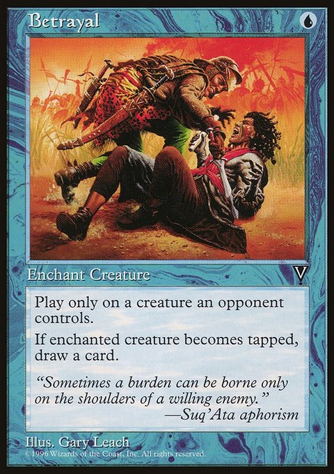 Betrayal, Visions #26, Magic: The Gathering card