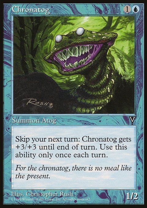 Chronatog, Visions #28, Magic: The Gathering card