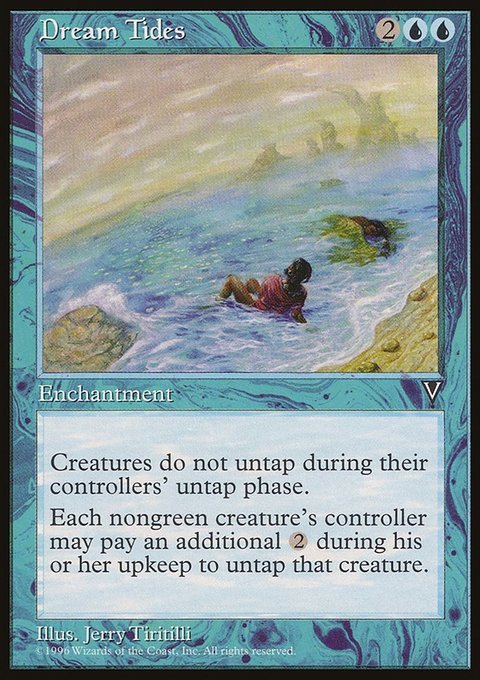 Dream Tides, Visions #31, Magic: The Gathering card