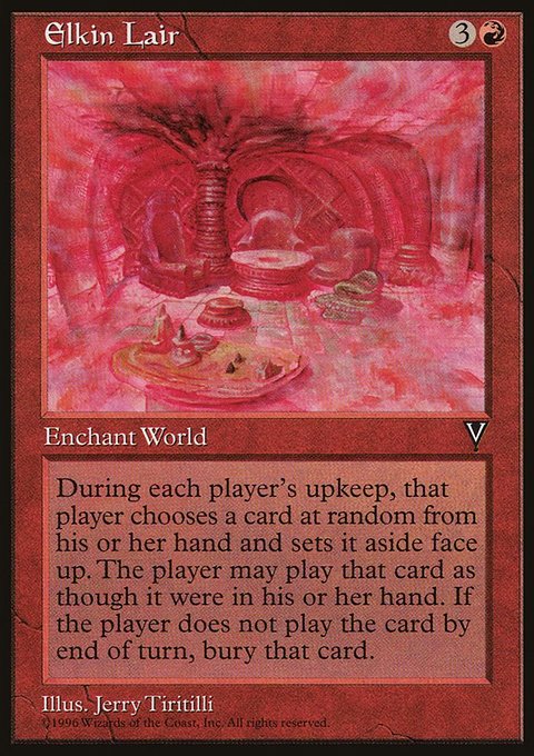 Elkin Lair, Visions #78, Magic: The Gathering card