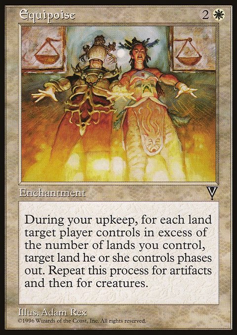 Equipoise, Visions #3, Magic: The Gathering card
