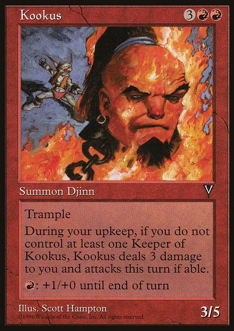Kookus, Visions #86, Magic: The Gathering card