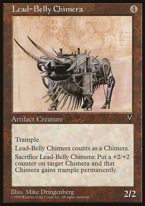 Lead-Belly Chimera, Visions #148, Magic: The Gathering card