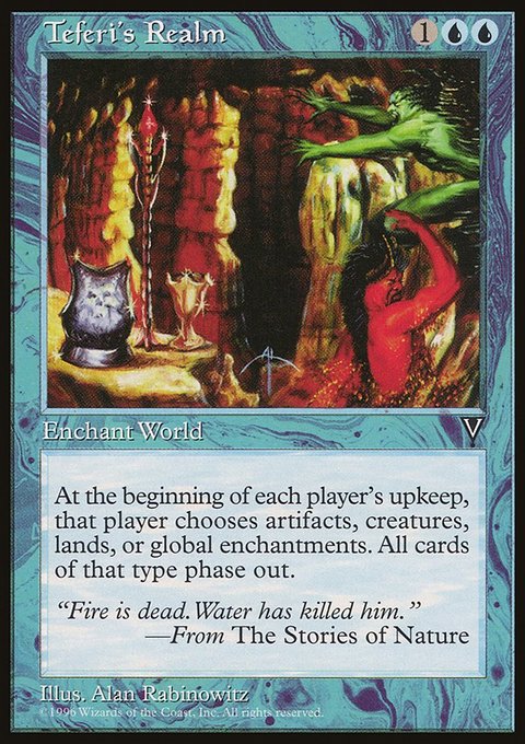 Teferi's Realm, Visions #44, Magic: The Gathering card