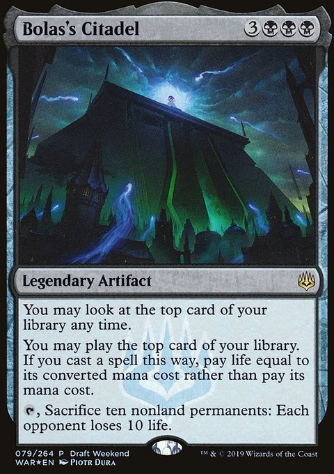 Bolas's Citadel, War of the Spark Promos #79, Magic: The Gathering card