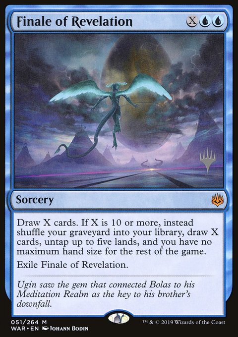 Finale of Revelation, War of the Spark Promos #51p, Magic: The Gathering card