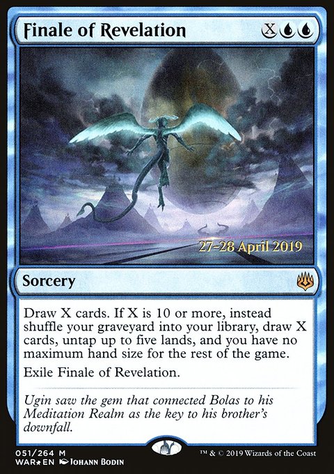 Finale of Revelation, War of the Spark Promos #51s, Magic: The Gathering card