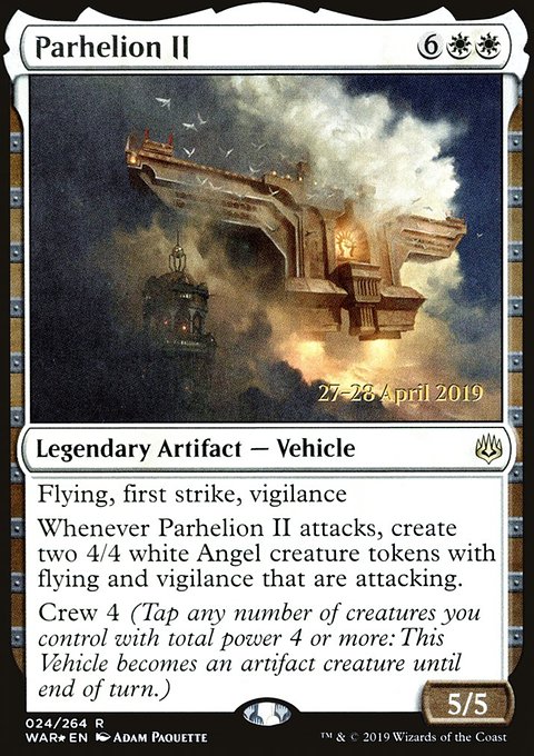 Parhelion II, War of the Spark Promos #24s, Magic: The Gathering card