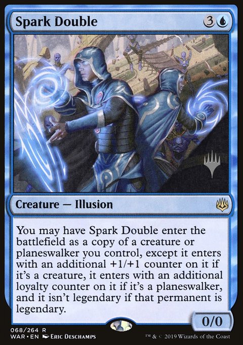 Spark Double, War of the Spark Promos #68p, Magic: The Gathering card