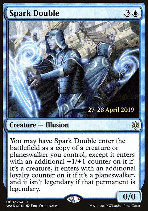 Spark Double, War of the Spark Promos #68s, Magic: The Gathering card
