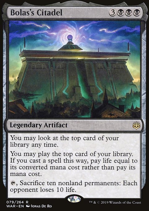 Bolas's Citadel, War of the Spark #79, Magic: The Gathering card