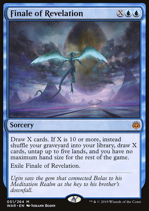 Finale of Revelation, War of the Spark #51, Magic: The Gathering card