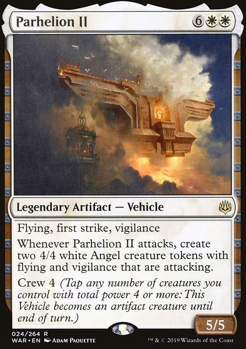 Parhelion II, War of the Spark #24, Magic: The Gathering card