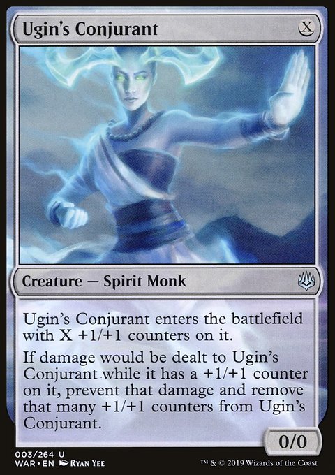 Ugin's Conjurant, War of the Spark #3, Magic: The Gathering card