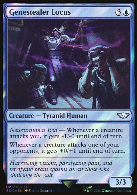 Genestealer Locus, Warhammer 40,000 Commander #21★, Magic: The Gathering card