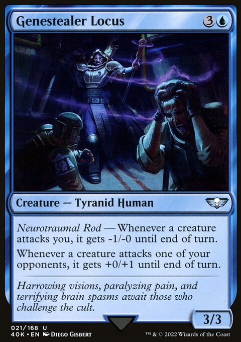 Genestealer Locus, Warhammer 40,000 Commander #21, Magic: The Gathering card