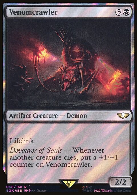 Venomcrawler, Warhammer 40,000 Commander #68, Magic: The Gathering card