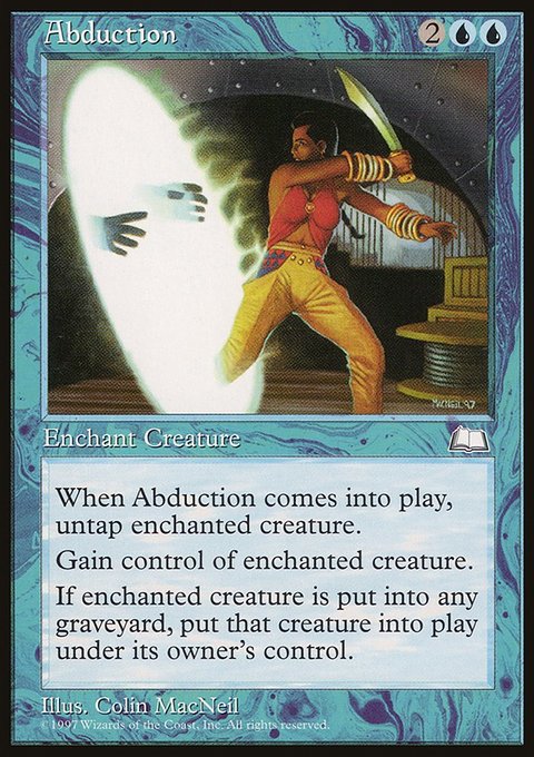 Abduction, Weatherlight #30, Magic: The Gathering card
