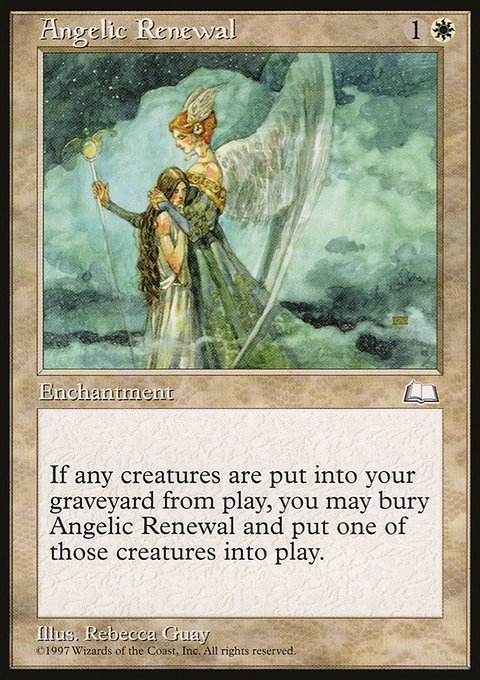 Angelic Renewal, Weatherlight #4, Magic: The Gathering card