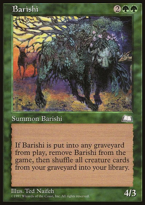 Barishi, Weatherlight #119, Magic: The Gathering card