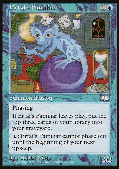 Ertai's Familiar, Weatherlight #38, Magic: The Gathering card