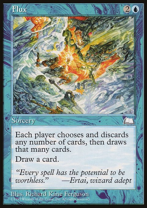 Flux, Weatherlight #39, Magic: The Gathering card