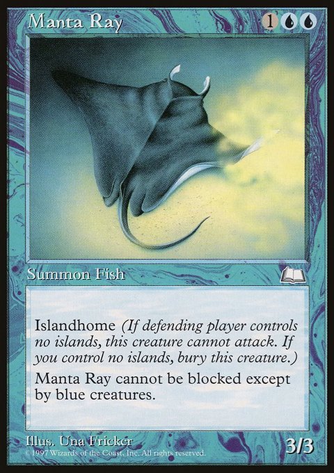 Manta Ray, Weatherlight #42, Magic: The Gathering card